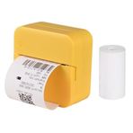 kosingna Mini Cep Termal Yazıcı Çok Fonksiyonlu Taşınabilir Etiket Makinesi 203 DPI Anında Fotoğraf Baskı Desteği 1 Kağıt Rulosu ile Akıllı Telefon için BT Bağlantısı 57mm iOS Android Sistemi ile Uyum