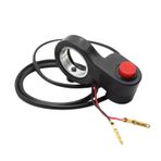 kosingna Motosiklet Dirt Bike için Evrensel 7/8 Inç Motosiklet Gidon Kama Korna Anahtarı Kontrol Düğmesi