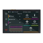 kosingna Raspberry Pi Kartıyla Uyumlu 5 İnç Dokunmatik Ekran 800x480 DSI IPS LCD Ekran 5 Nokta Dokunmatik Kapasitif Ekran Çeşitli Modelleri Destekler Pi5/4B/CM4/3B+/3A+/3B/CM3 Kurulumu Kolay