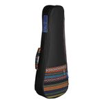 kosingna Renkli 21 "Soprano Ukelele Ukulele Ukulele Uke Çanta Sırt Çantası Etnik Ulusal Stil Ayarlanabilir Omuz Askısı ile Dayanıklı Pamuk Kalınlaşmak Dolgu