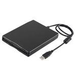Kosingna Siyah 3.5 İnç USB Tak Çalıştır Disket Sürücü