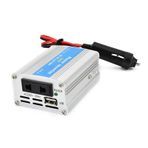 kosingna Taşınabilir Araç Güç Çevirici 200W - AC 220V Şarj Cihazı Dönüştürücü Trafo Şarjlı USB Bağlantı Noktaları ve Çıkışları