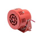 kosingna Yüksek Korna 12V 105dB Elektrikli Araba Tahrikli Fren Motoru Hava Saldırısı Siren Korna Alarmı Yüksek li 50s Kırmızı Araba Kamyon Motosiklet için