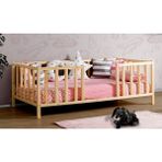 Köşk Mobilya Montessori Yatak Ortadan Giriş Model - 70 x 130 cm - Kahverengi