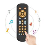 KÖSMG Bebek TV Işık ve Sesli Uzaktan Kumandalı Oyuncak, İngilizce/Fransızca/İspanyolca ile Erken Eğitici Müzikal Oyuncak, 6 Aylık Oyuncak Hediyesi+
