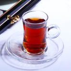 Kosova CAY-104 6'lı Cam Kulplu Çay Takımı