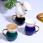 Kosova Lüx Kupa Yaldızlı Yeşil Kgp-084