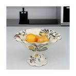 Kosova Sunumluk Kase Olive Ayaklı 25X16 cm Zps-01