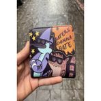 Köstebek Mordecai & Rigby Haters Gonna Hate Regular Show Erkek Cüzdan Suni Deri Karışık Renkli Hediye Seçeneği