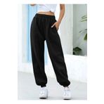 Köstebek Streetwear Sweatpants Casual Siyah Eşofman Altı