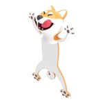 KOSTOO güzel yer imleri, komik 3D karikatür yer imi, hayvanlar, öğrenciler için yer imleri, ofis, kırtasiye, yaratıcı hediye, erkek ve kız çocukları için ideal (köpek)