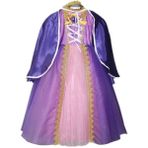 Kostüm Sarayı Rapunzel Kostümü Lüks - 8 - 9 Yaş - Renkli