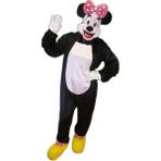 Kostüm Sarayı Yetişkin Minnie Mouse Kostümü - Renkli - 2XL