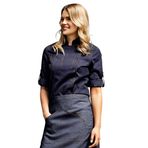 Kot Aşçı Ceketi kadın (Standart, Lacivert, 3XL)