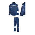 Kot İş Takımı Reflektörlü Pantolon ve Reflektörlü İş Montu Kapitoneli Kışlık Myform Marka 3110-2136 CVLMYFRM31102150M