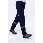 Kot Işçi Pantolonu Fosforlu 11,5 Ons Kot - 4XL - Kot Mavisi