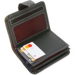 Kot Kumaş Bozuk ve Kağıt Para Kartlık ve Cüzdan NEW134 - Haki