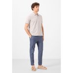 Kot Lacivert Standart Fit Dokuma Hafif Esnek Chino Erkek Pantolon - 82179 - 2XL - 00 Lacivert