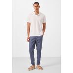 Kot Lacivert Standart Fit Dokuma Hafif Esnek Chino Erkek Pantolon - 82180 - XL - 00 Lacivert
