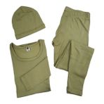 Kota 2002 Haki Renk Asker Termal Takım Bere Hediye - L - XL