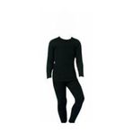 KOTA Çocuk Termal Takım, Uzun Kollu Termal Body Tayt, Unisex, Siyah, 7-8 Yaş