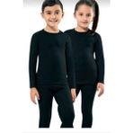 Kota Erkek Çocuk Termal Takım %60 Polyester %35 Viscon 2 Parça İçlik Takımı - Siyah - 3 - 4 Yaş