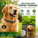 Kotenart Köpek Pire Kene Tasması 7 Ay Etkili Suya Dayanıklı Ayarlanabilir Koruyucu Tasma - Lacivert