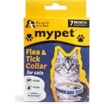 Kotenart Mypet Kedi Tasması 7 Ay Etkili Pire ve Kene Önleyici Suya Dayanıklı Mavi Renkli