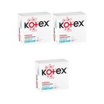 Kotex Fresh Rahatlık & Koruma Sızıntılara Karşı Günlük Ferahlık 56 Normal Günlük Ped X 3 Adet