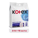 Kotex Gece Külodu, 6 Paket, 12 Adet Ped