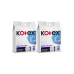 Kotex Gece Külodu Standart Beden, Yoğun Regl Dönemine Özel, 4'lü Set (2PK*2)