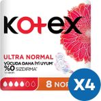 Kotex Hijyenik Ped Normal 8'li (4 Paket)