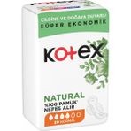 Kotex Natural Hijyenik Ped Pamuk Normal 20'Li