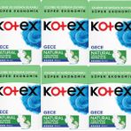 Kotex Naturel 6x14'lü Gece Hijyenik Ped