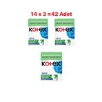 Kotex Ped Ultra Quadro Super Gece 14Lu 3 Paket