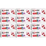 Kotex Tampon Normal, 192'li Set (12 Paket x 16 Adet), Rahatlik ve Güven