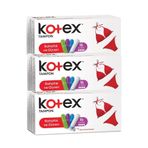Kotex Tampon Süper 16'lı Üçlü Set, Rahatlık ve Güven