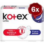 Kotex Ultra Gece Hijyenik Ped 6'Lı X 6 - 1