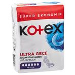 Kotex Ultra Süper Ekonomik Hijyenik Ped Gece 16Lı (6'Li Paket)