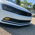 Koto Volkswagen Jetta Mk6 İçin Ön Tampon 3 Parça Lip 2010-2018 Siyah