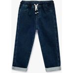 Koton 26YY59000376 Koyu Indigo Erkek Bebek Jean Pantolon 6SMB40007TD - 24 - 36 Ay