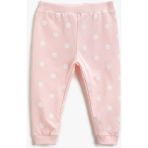 Koton 2KMG49247OK Pembe Desenli Kız Bebek Eşofman Alt