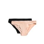 Koton 2YLK31230MK Ten Siyah 2'li Basic Brief Kadın Külot Seti