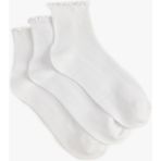 Koton 3'lü Soket Çorap - Standart - Beyaz