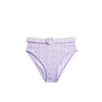 Koton 3SAK00041MM Lila Kemer Detaylı Kadın Bikini Altı