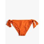 Koton 3SAK00058BM Turuncu Yanları Bağlama Detaylı Kadın Bikini Altı