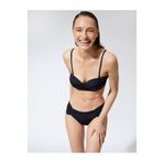 Koton 3SAK10002BM Straplez Kaplı Drape Detaylı Bikini Üstü