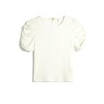 Koton 3SAK50008UK Kırık Beyaz Kadın T-shirt