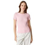 Koton 3SAK50088EK289 Pembe Kadın T-Shirt