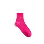 Koton 3SAK80028AA Pembe Ananas İşlemeli Kadın Basic Soket Çorap